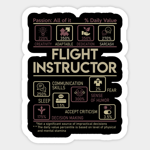 flight instructor shirt